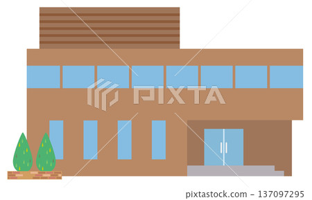 市政設施、政府機關、醫院、商店 137097295