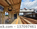 Toyama - Uozu Station on the Ainokaze Toyama Railway 137097461
