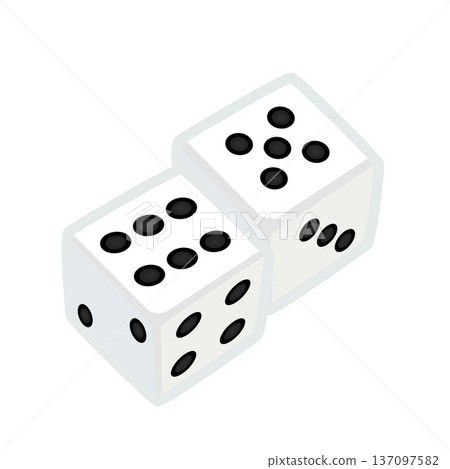 骰子插圖 137097582