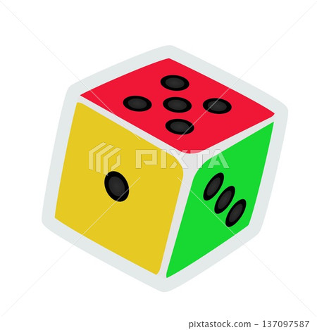 骰子插圖 137097587