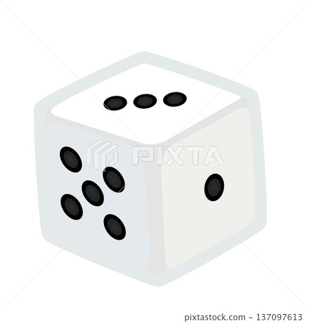 骰子插圖 137097613
