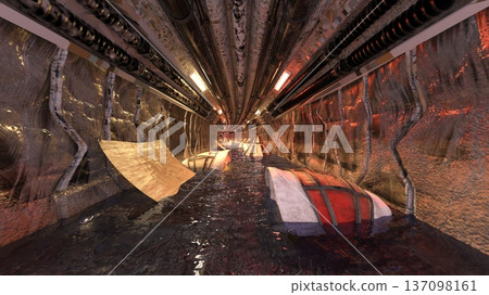 Underground passage Underground passage 137098161
