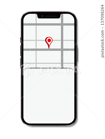 智慧型手機和地圖 137098264