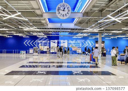 Departure lobby at Chubu Centrair International Airport Terminal 2, Tokoname City 137098577