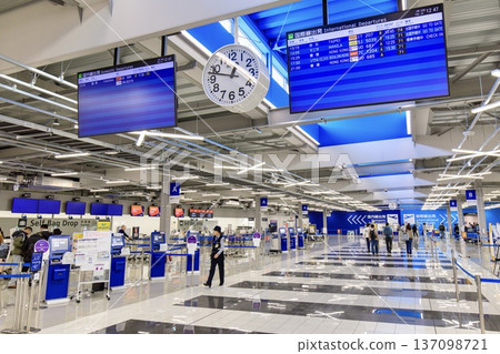 常滑市中部國際機場2號航廈出發大廳 常滑市中部國際機場2號航廈出發大廳 137098721