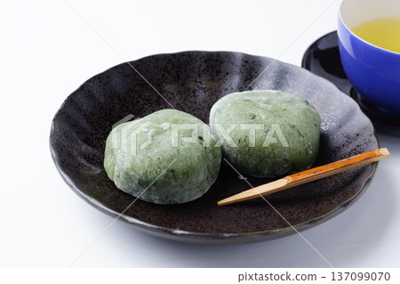 艾蒿年糕 日式點心 137099070