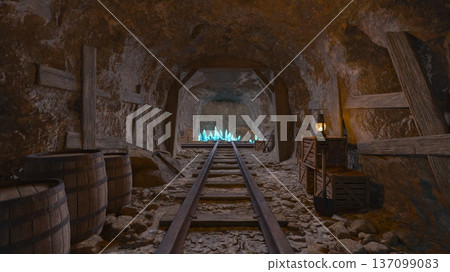 Mining mine Mining mine 137099083