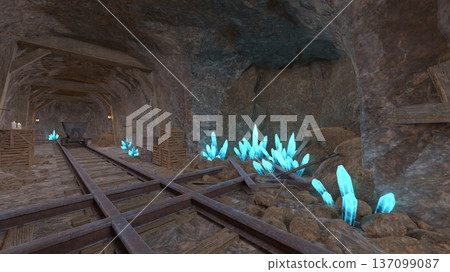 Mining mine Mining mine 137099087