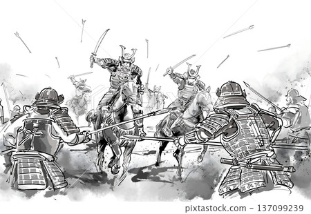 騎兵潰敗 - 黑白 騎兵潰敗 - 黑白 137099239