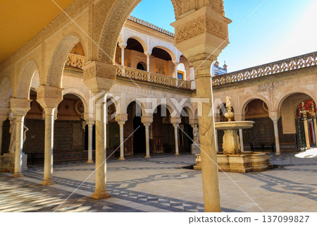 Casa de Pilatos (Pilate's House) in Seville, Andalusia, Spain Casa de Pilatos (Pilate's House) in Seville, Andalusia, Spain 137099827