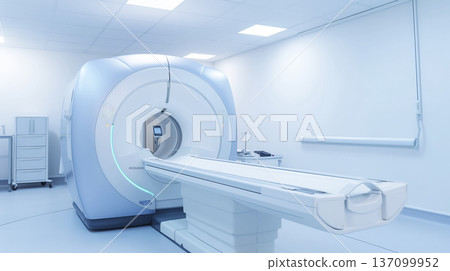 核磁共振檢查設備及檢查室內部的影像 137099952