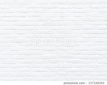 淺白色磚牆背景圖片 137100263