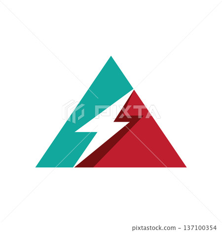 Power lightning logo Power lightning logo 137100354