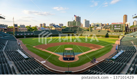 Baseball Studio YouTube background material 137101429