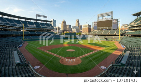 Baseball Studio YouTube background material 137101433