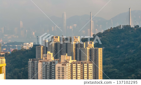Dense Urban Skyline Overlooking Industrial Cranes And Harbour Facilities Feb 21 2026 Dense Urban Skyline Overlooking Industrial Cranes And Harbour Facilities Feb 21 2026 137102295