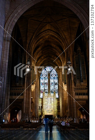 Interior of Liverpool Cathedral 137102784