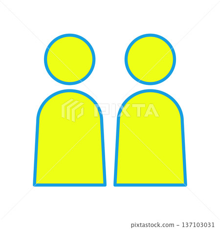 People icons representing teams and pairs 137103031