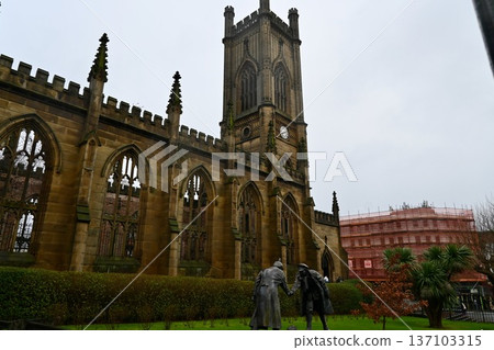 St Luke's Church in Liverpool St Luke's Church in Liverpool 137103315