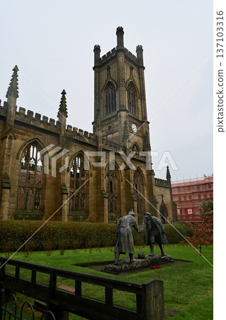 St Luke's Church in Liverpool St Luke's Church in Liverpool 137103316
