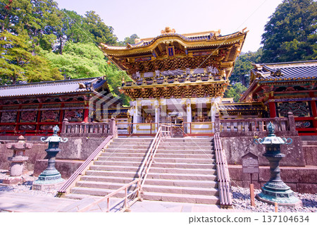 日光市日光東照宮Yomeimon 137104634