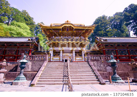 Nikko City Nikko Toshogu Shrine Yomeimon 137104635
