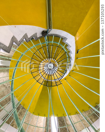 Stairs of the former Etomo Elementary School 137105293