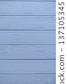 Light blue painted horizontal wooden planks provide a rustic and textured background, design perfect for projects 137105345
