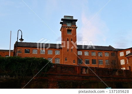 Manchester brick buildings 137105628