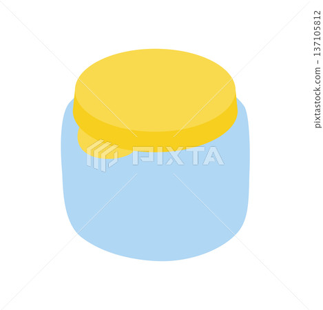 澱粉膠水、膠水瓶的簡圖 澱粉膠水、膠水瓶的簡圖 137105812