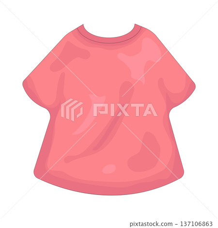 Illustration of T-shirt 137106863