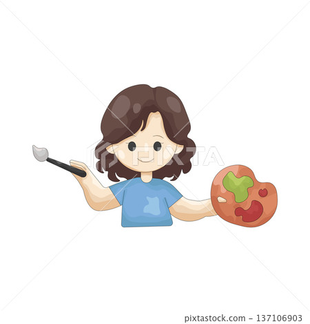 Illustration of artist 137106903