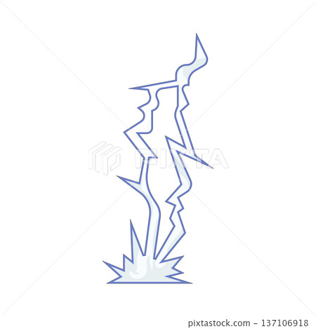 Illustration of Lightning bolt Illustration of Lightning bolt 137106918