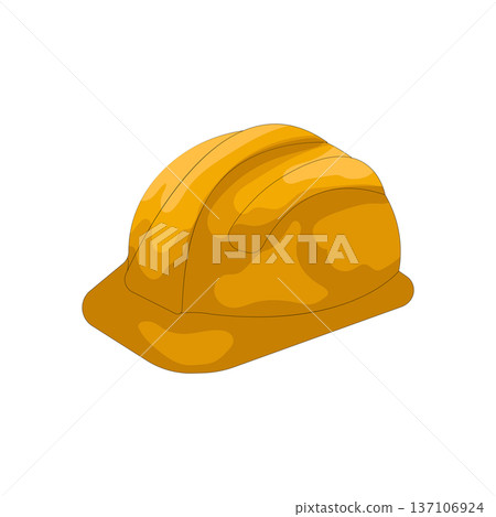 Illustration of Hard hat Illustration of Hard hat 137106924