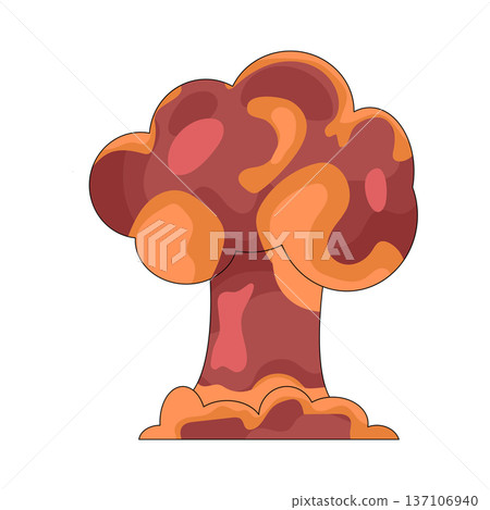 Illustration of Explosion  137106940