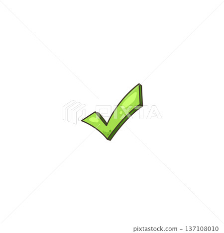 Illustration of checkmark Illustration of checkmark 137108010