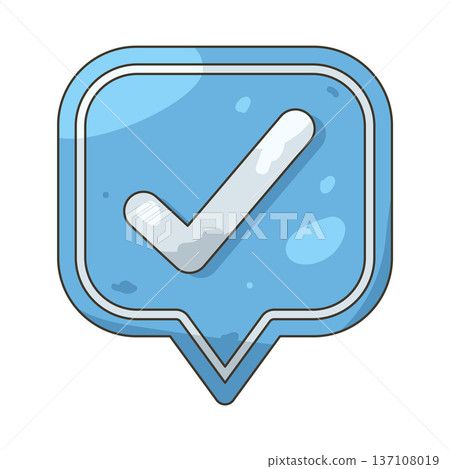 Illustration of checkmark Illustration of checkmark 137108019