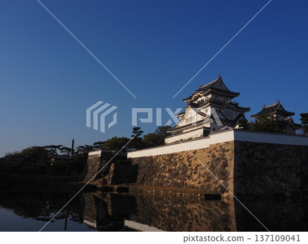 Kishiwada Castle in the morning Kishiwada Castle in the morning 137109041