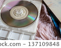 Retro 8cm single CD disc 137109848