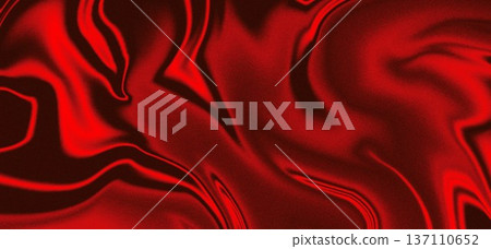 Modern Red Fluid Art Wallpaper with Dramatic Waves Modern Red Fluid Art Wallpaper with Dramatic Waves 137110652