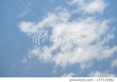 Spring sky blue sky sunny spring February image 137110962