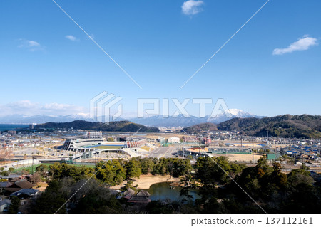滋賀縣彥根市_彥根城展望台景色_2025年1月4日 滋賀縣彥根市_彥根城展望台景色_2025年1月4日 137112161