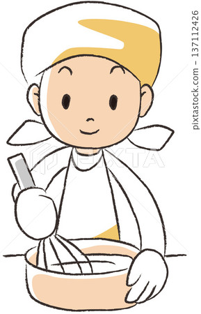 A person who works as a chef A person who works as a chef 137112426