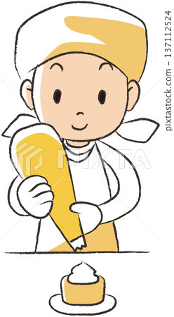 A person who works as a chef 137112524