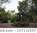 新加坡植物園廣場及鐘樓的景色 137112557