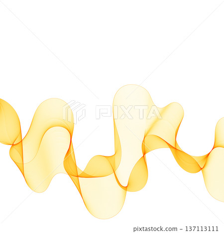 Striking yellow wave with fine lines symbolizing digital technology and streaming data transfer. Eps 10 Striking yellow wave with fine lines symbolizing digital technology and streaming data transfer. Eps 10 137113111