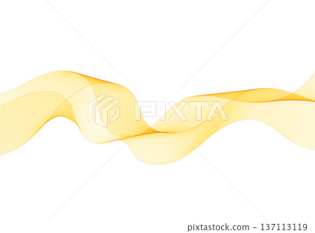 Minimalist composition with orange and yellow wave curves for corporate identity and branding design. Eps 10 Minimalist composition with orange and yellow wave curves for corporate identity and branding design. Eps 10 137113119