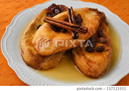 Caballero pobre, a dessert from the Yucatan Peninsula of Mexico 137113331