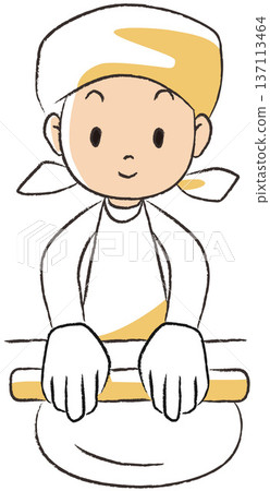 A person who works as a chef 137113464