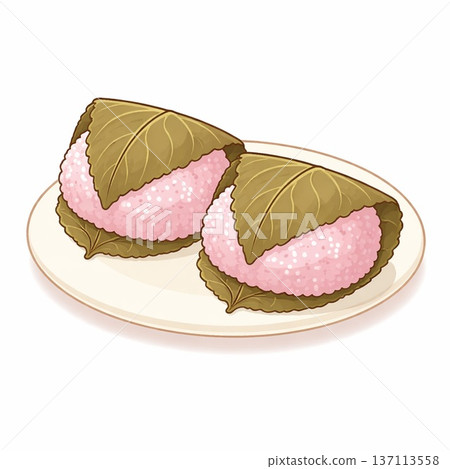 盤子裡的櫻餅 137113558